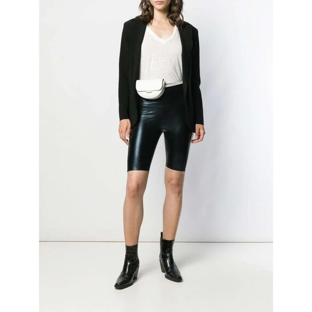 Norma Kamali Blazer Women Small Black Notch Lapels Single-Breasted Jacket GBO233